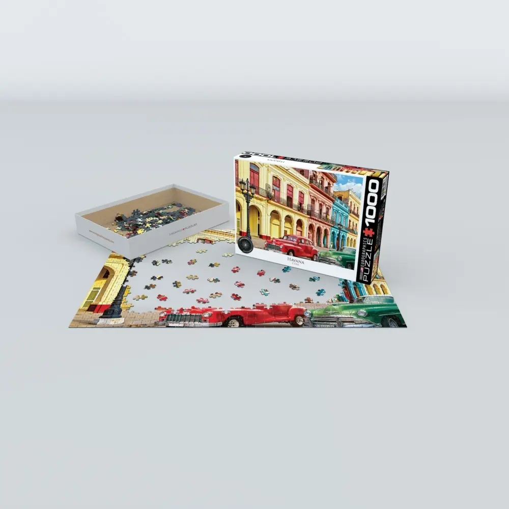 Bild: 628136655163 | La Havana Kuba (Puzzle) | Spiel | In Spielebox | 6000-5516 | 2021