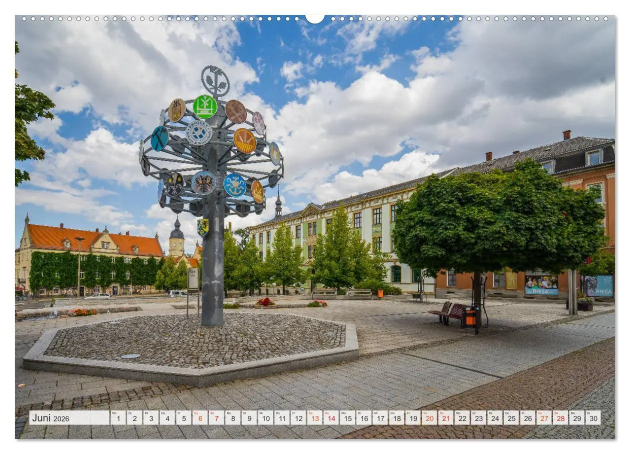 Bild: 9783457935163 | Riesa Impressionen (Wandkalender 2026 DIN A2 quer), CALVENDO...