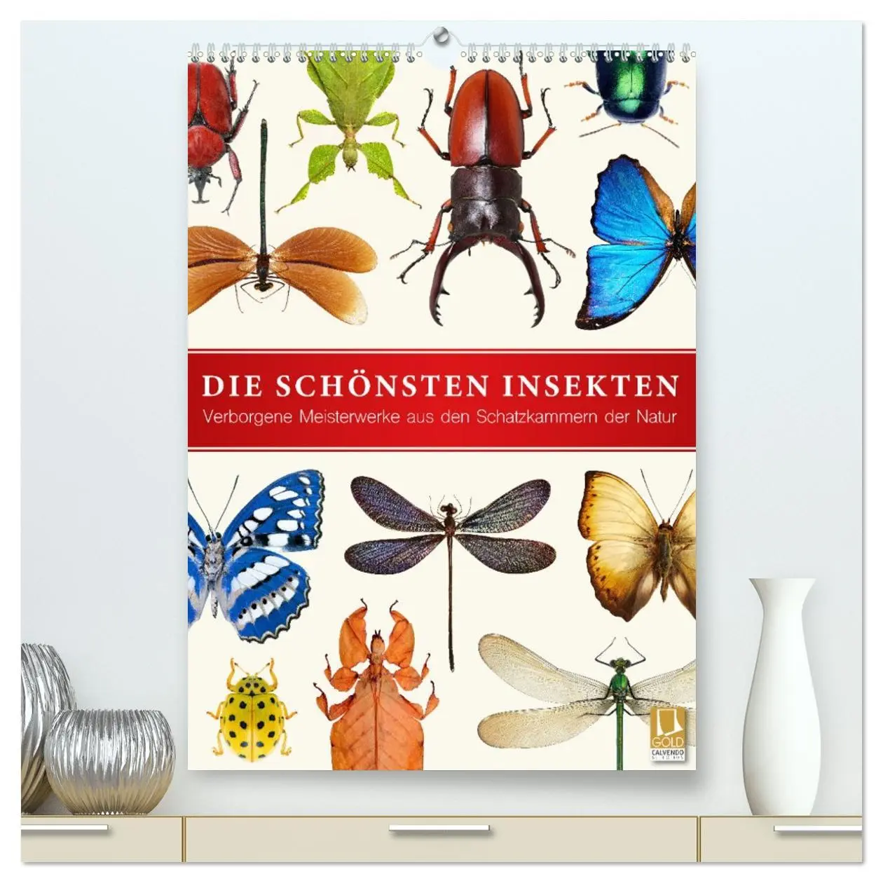 Cover: 9783516405163 | Die schönsten Insekten (hochwertiger Premium Wandkalender 2026 DIN...