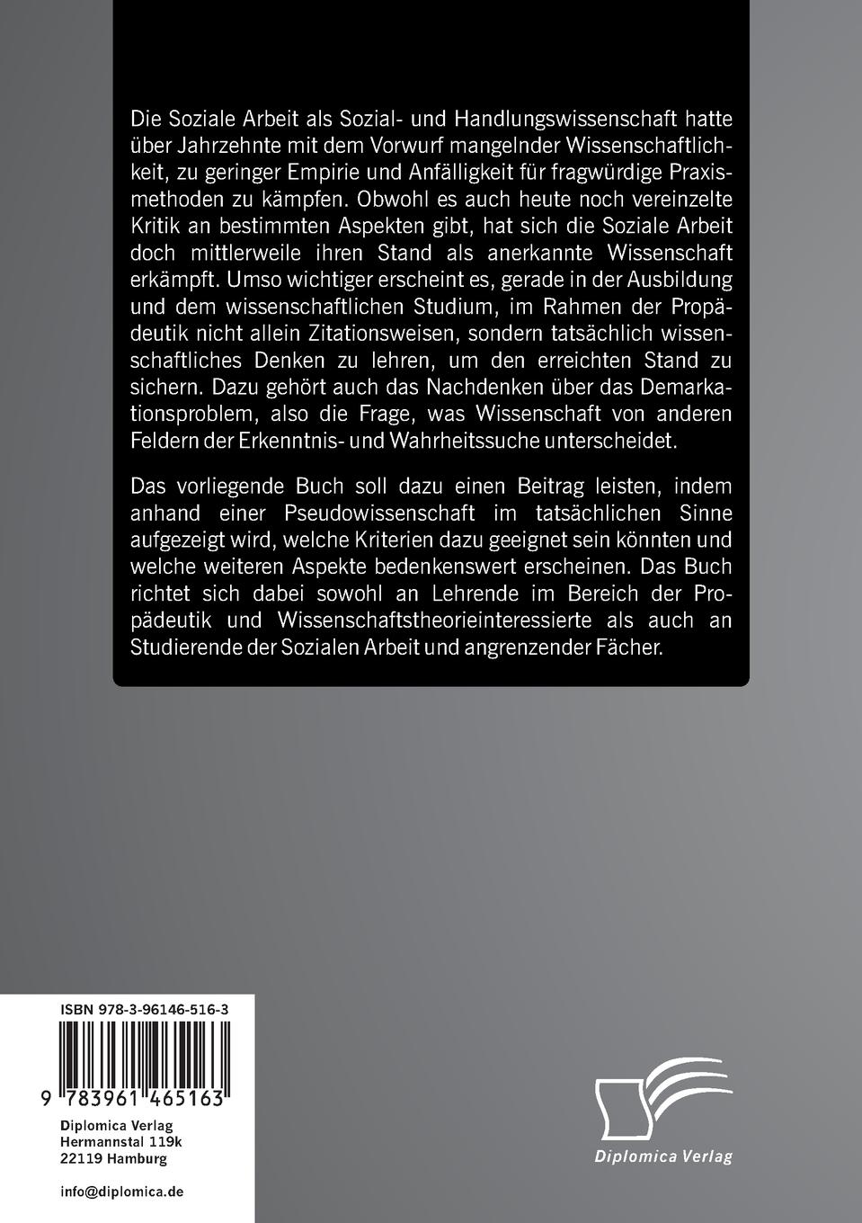 Rückseite: 9783961465163 | Pseudowissenschaft Terlusollogie®. Ein Beitrag zum...