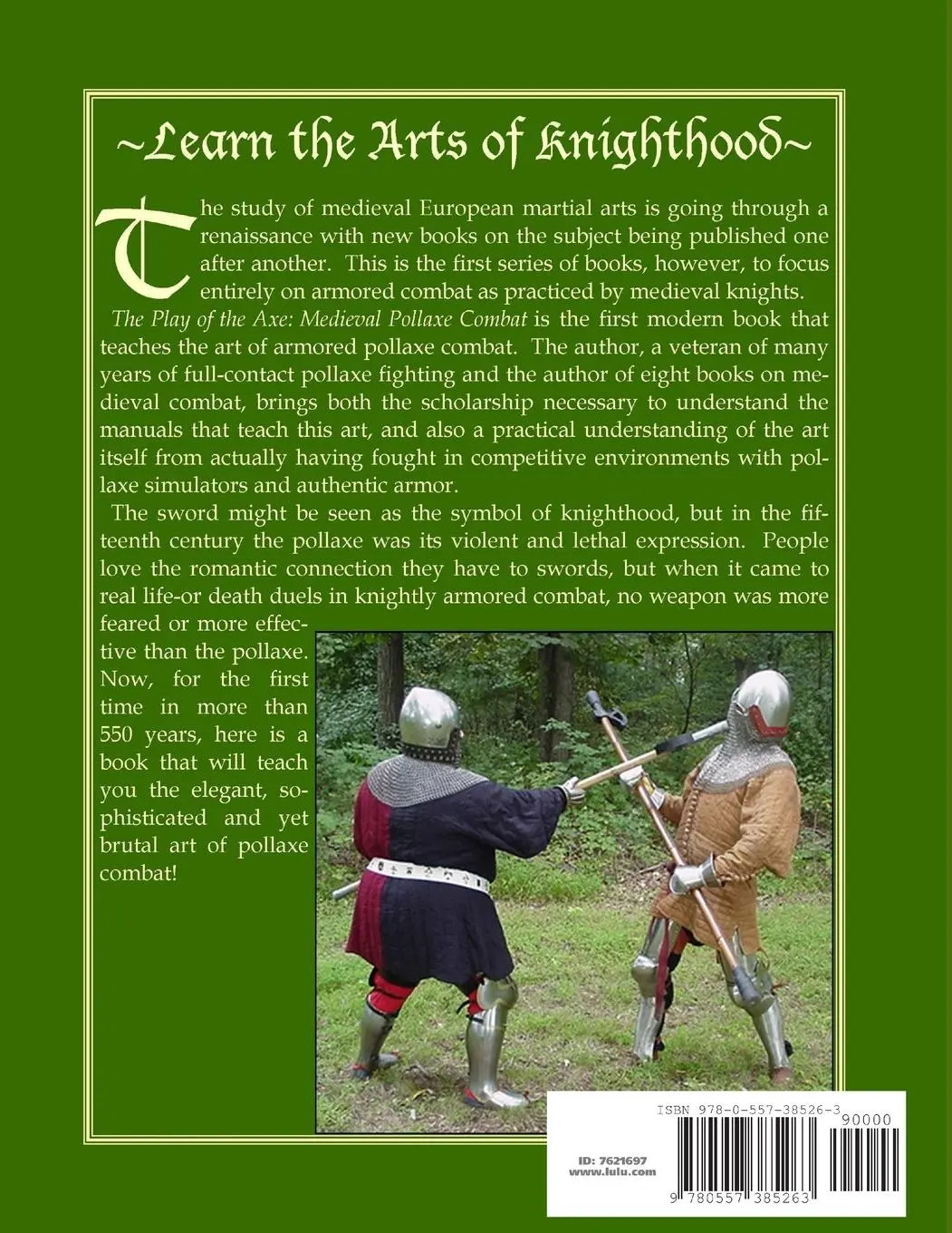 Rückseite: 9780557385263 | The Play of the Axe | Medieval Pollaxe Combat | Hugh Knight | Buch