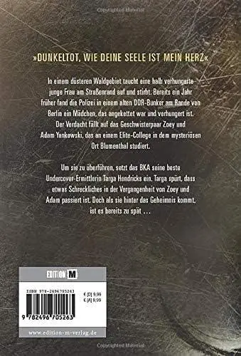 Rückseite: 9782496705263 | Dunkeltot, wie deine Seele | B. C. Schiller | Taschenbuch | 346 S.