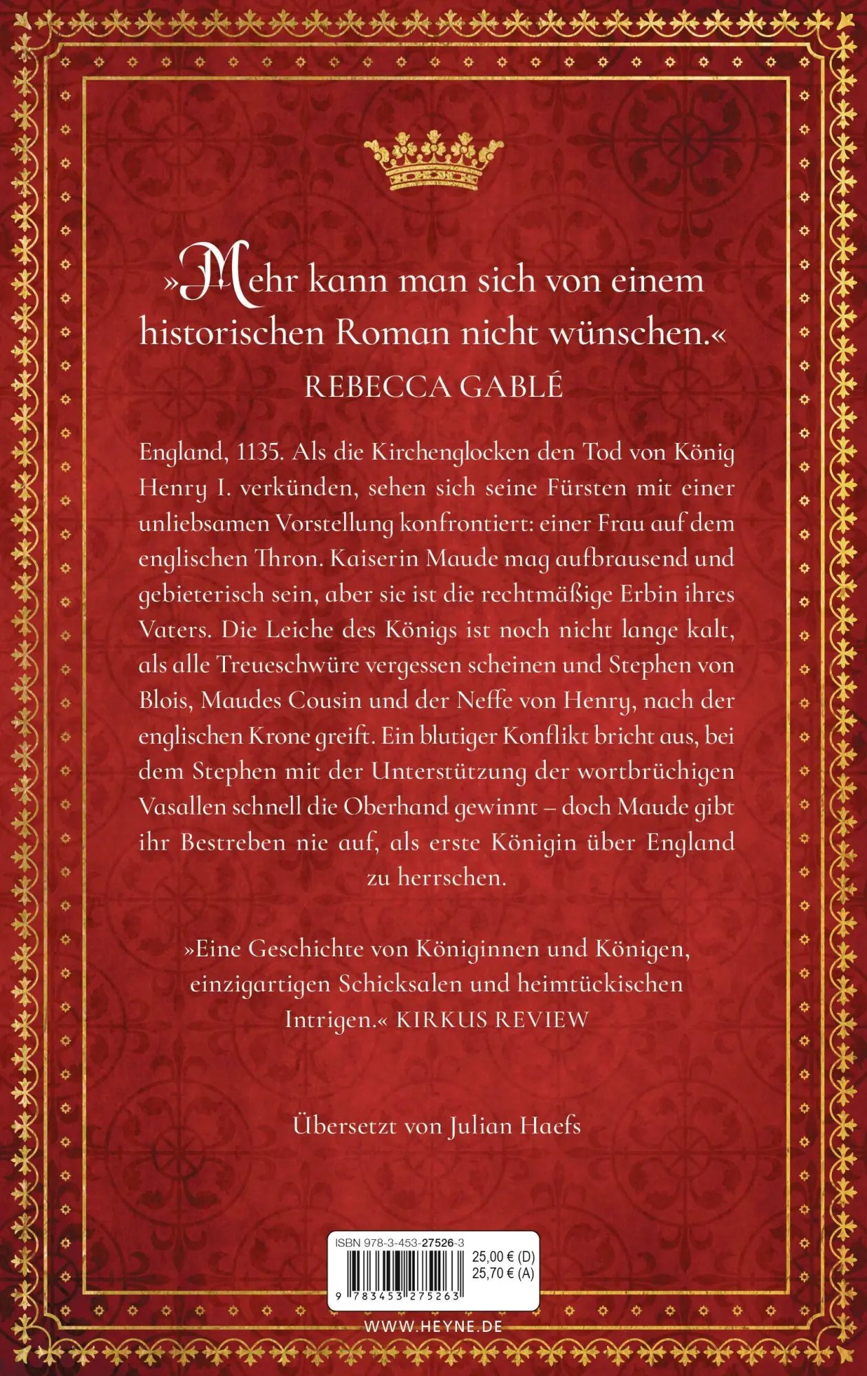 Bild: 9783453275263 | Thronräuber | Historischer Roman | Sharon Penman | Buch | 784 S.