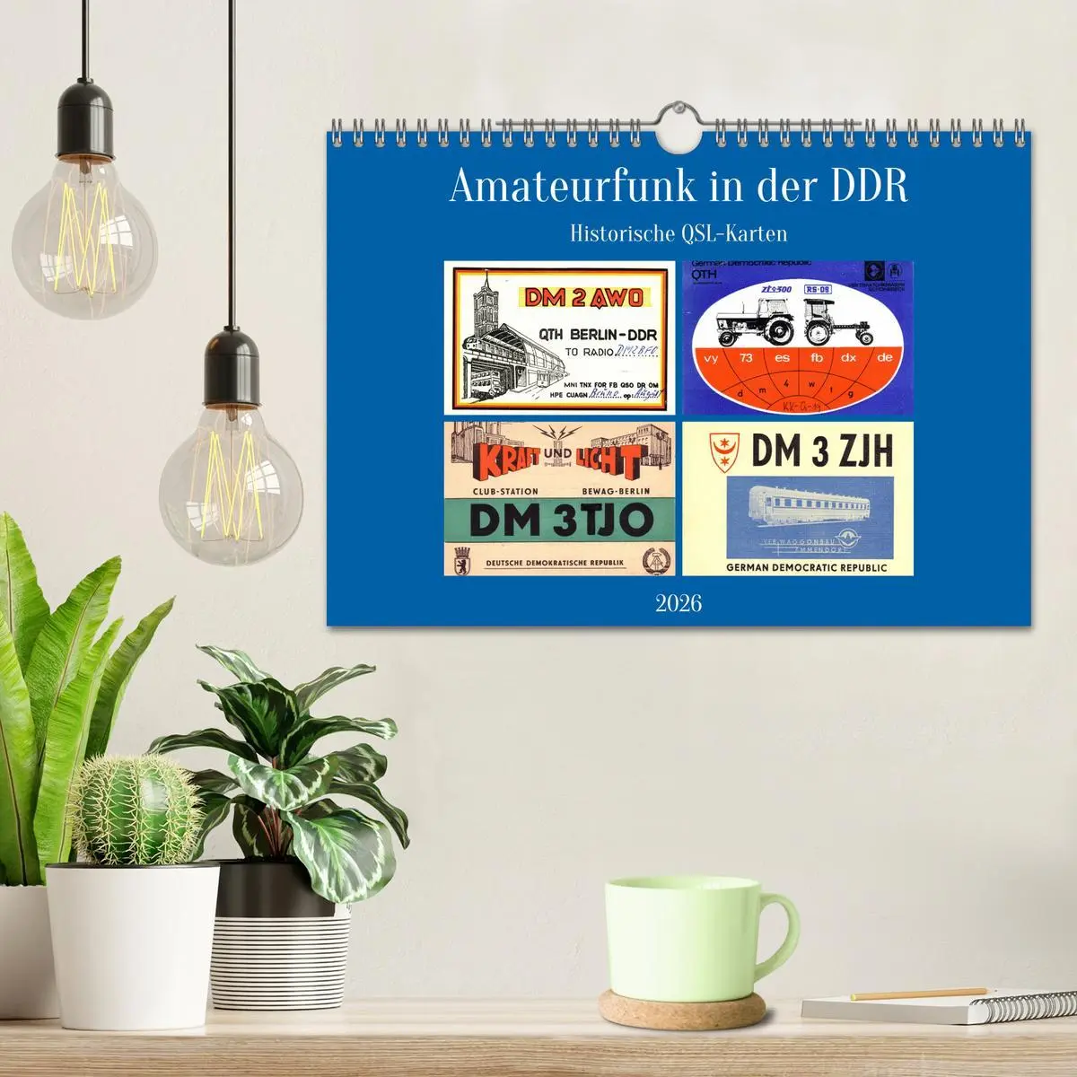 Bild: 9783457305263 | Amateurfunk in der DDR - Historische QSL-Karten (Wandkalender 2026...