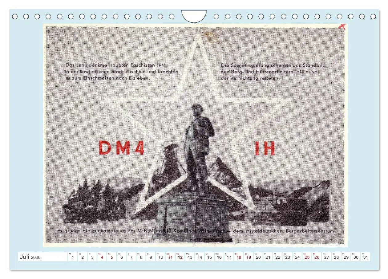 Bild: 9783457305263 | Amateurfunk in der DDR - Historische QSL-Karten (Wandkalender 2026...