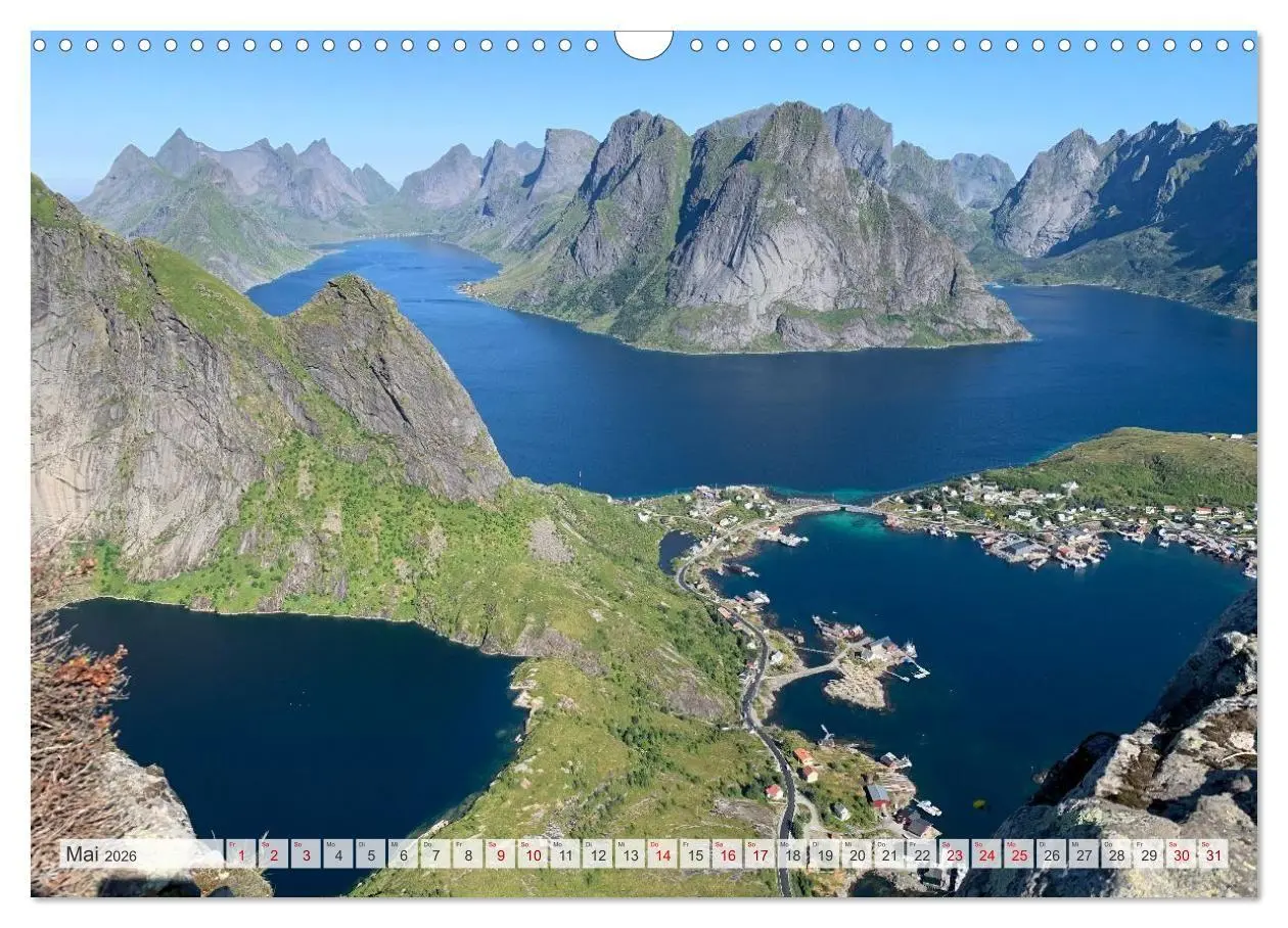 Bild: 9783516705263 | Wandern in Norwegen - Einklang von Gebirge und Meer (Wandkalender...