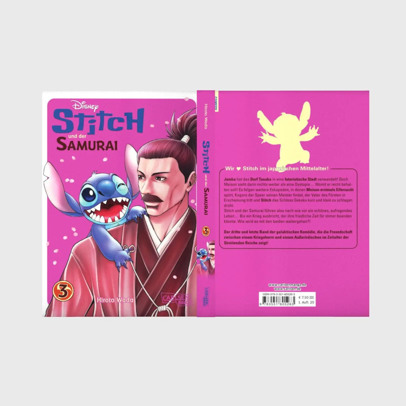 Bild: 9783551805263 | Stitch: Stitch und der Samurai 3 | Hiroto Wada | Taschenbuch | Stitch