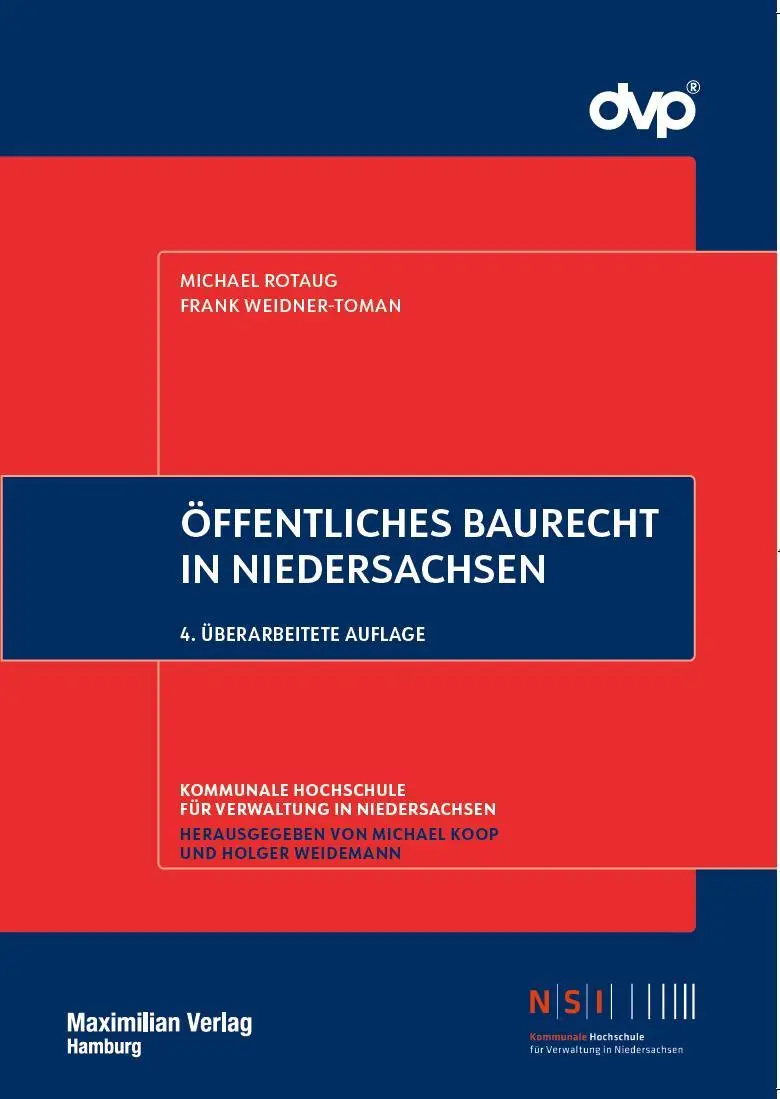 Cover: 9783786915263 | Öffentliches Baurecht in Niedersachsen | Michael Rotaug (u. a.) | Buch