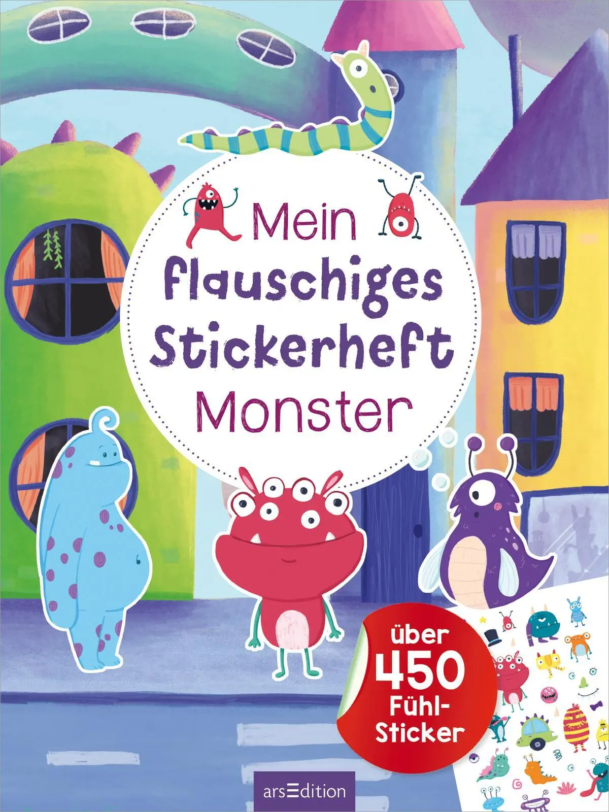 Bild: 9783845865263 | Mein flauschiges Stickerheft - Monster | Über 450 Fühl-Sticker | Dietz