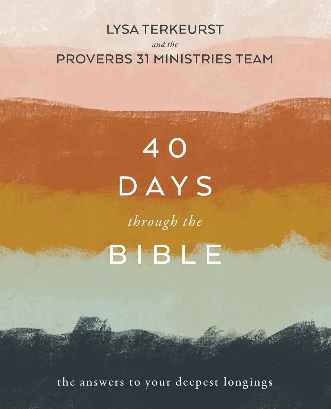 Cover: 9780310145363 | 40 Days Through the Bible Softcover | Lysa Terkeurst | Taschenbuch