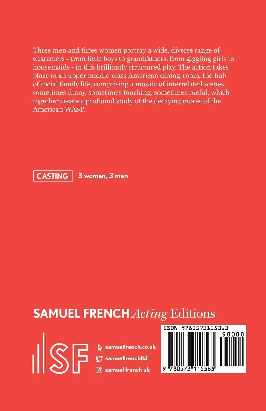 Rückseite: 9780573115363 | The Dining Room - A Play | A R Jr Gurney | Taschenbuch | Paperback
