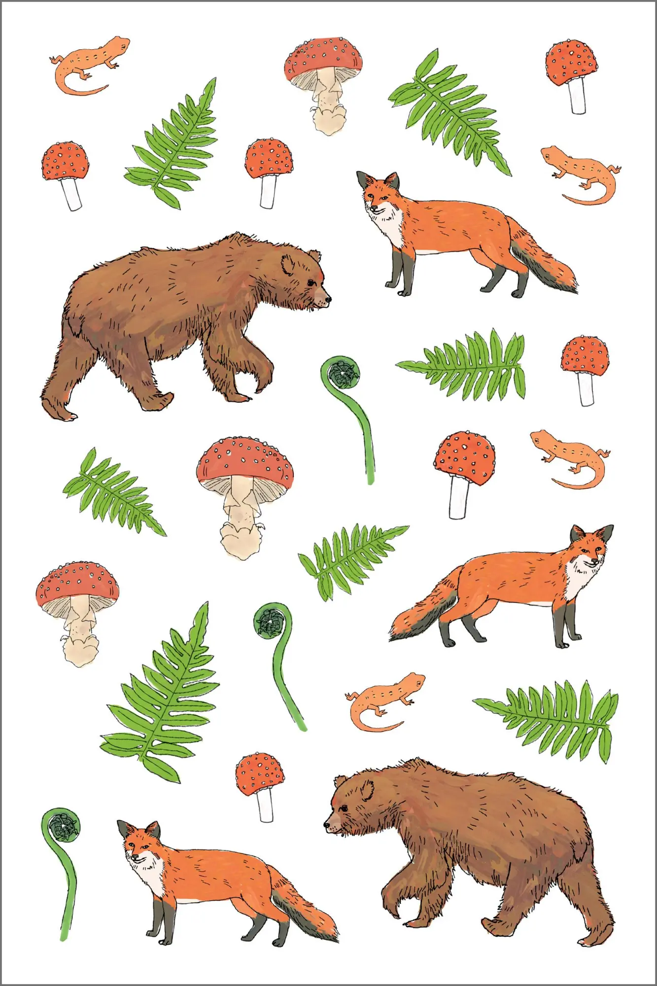 Bild: 9781635865363 | Nature Anatomy Sticker Book | Julia Rothman | Taschenbuch | Englisch