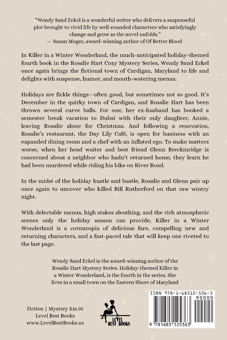 Rückseite: 9781685125363 | Killer in a Winter Wonderland | A Rosalie Hart Mystery | Eckel | Buch