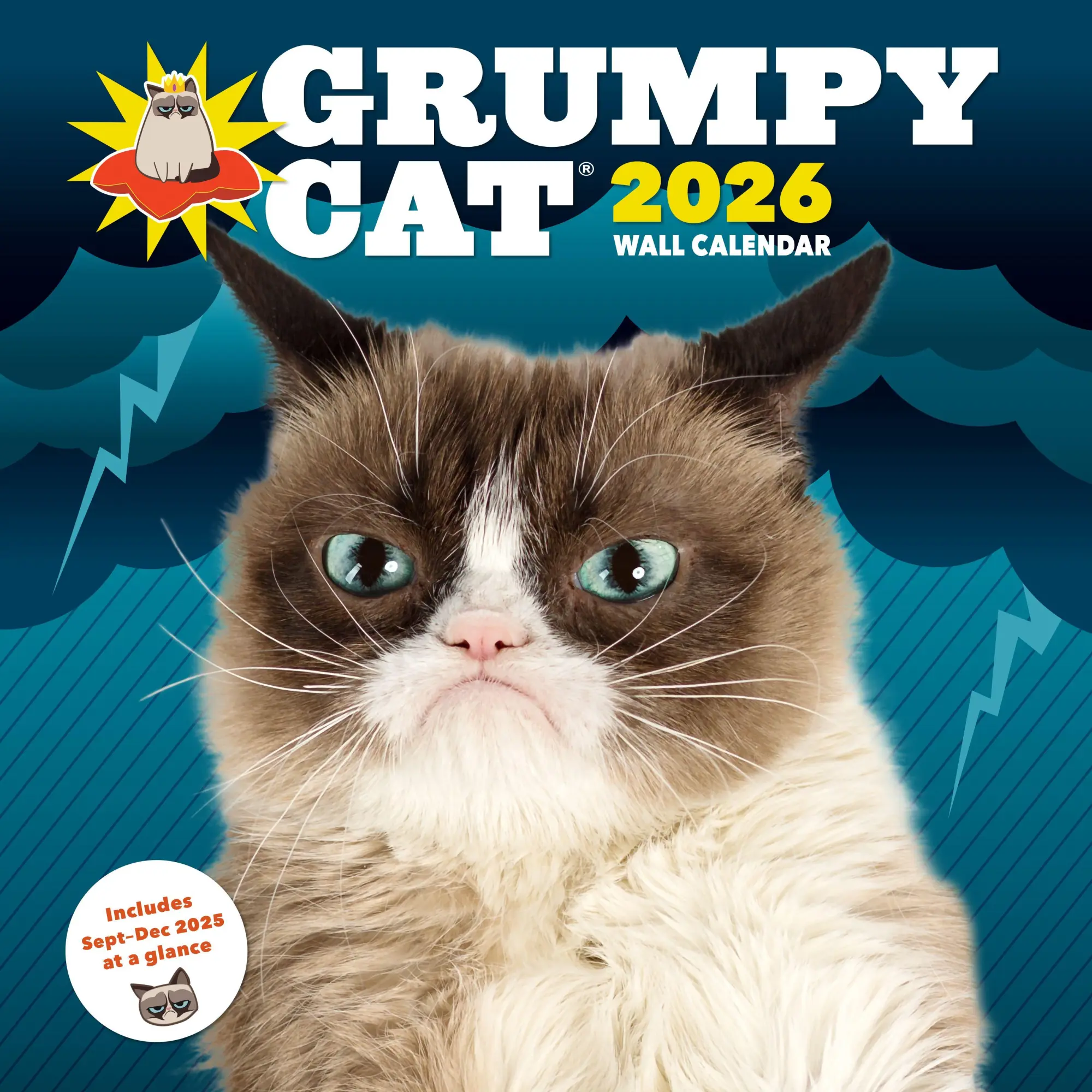 Cover: 9781797235363 | Grumpy Cat 2026 Wall Calendar | Grumpy Cat | Kalender | 24 S. | 2026