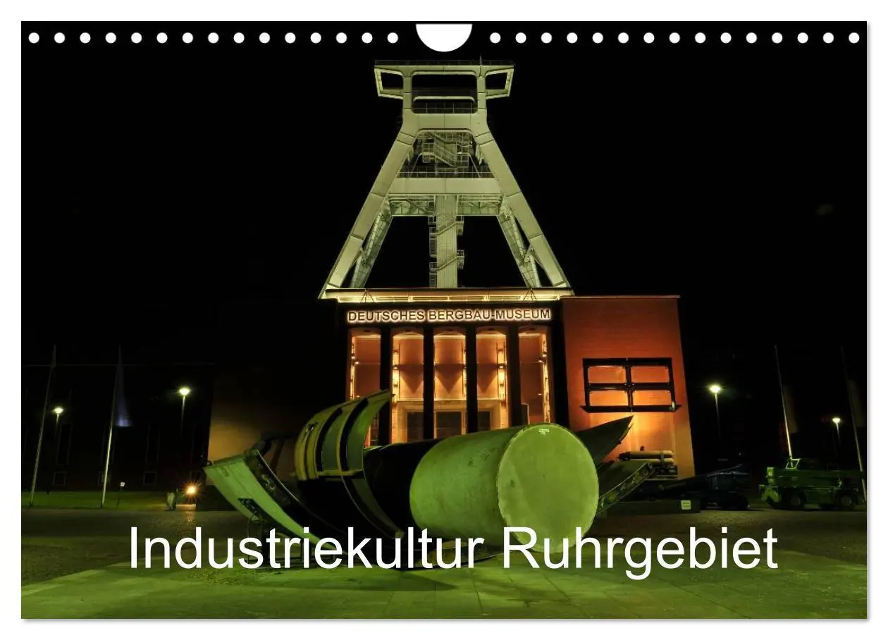 Cover: 9783435755363 | Industriekultur Ruhrgebiet (Wandkalender 2025 DIN A4 quer),...