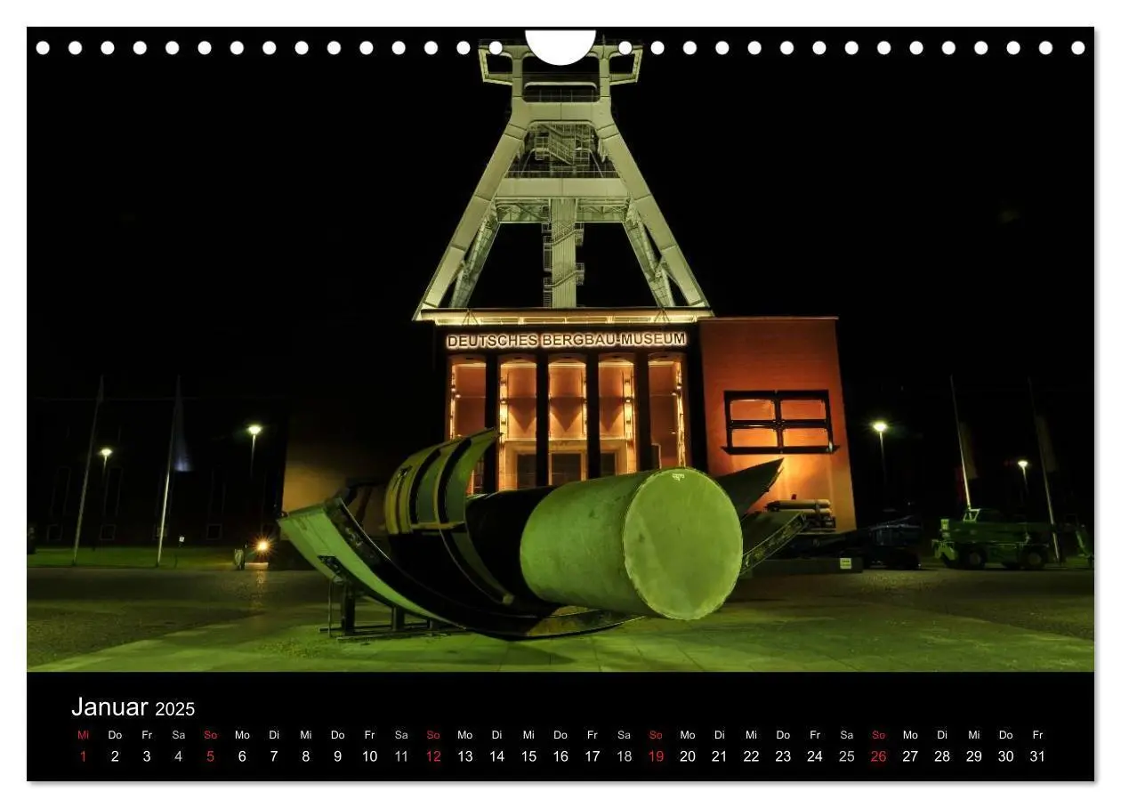 Bild: 9783435755363 | Industriekultur Ruhrgebiet (Wandkalender 2025 DIN A4 quer),...