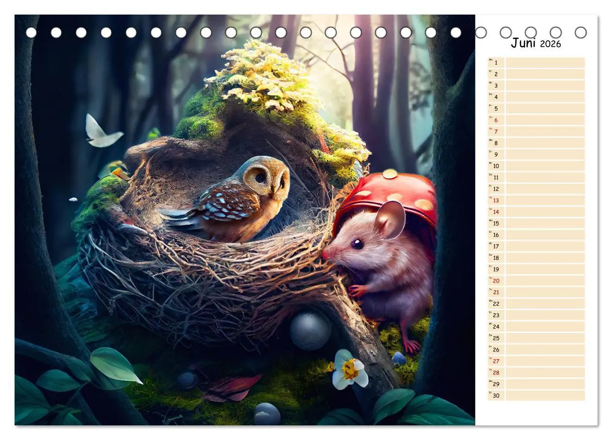 Bild: 9783457535363 | Maus auf Tour - Abenteuerkalender für Kids mit Planer...