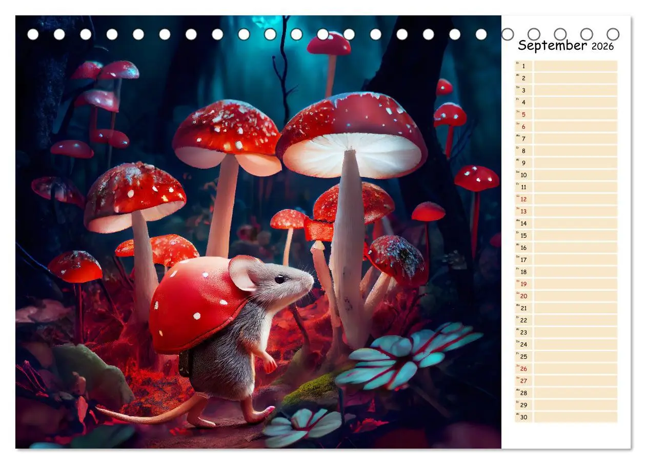 Bild: 9783457535363 | Maus auf Tour - Abenteuerkalender für Kids mit Planer...