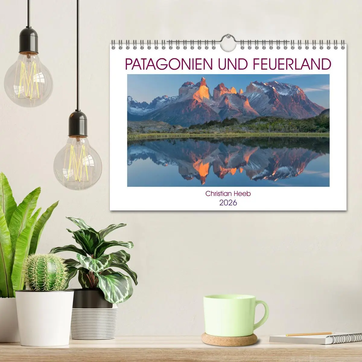 Bild: 9783457775363 | Patagonien und Feuerland (Wandkalender 2026 DIN A4 quer), CALVENDO...
