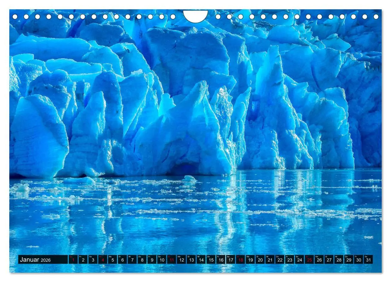Bild: 9783457775363 | Patagonien und Feuerland (Wandkalender 2026 DIN A4 quer), CALVENDO...
