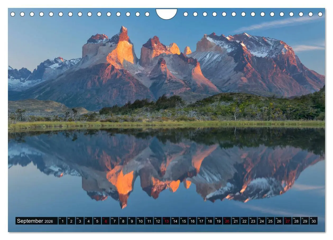 Bild: 9783457775363 | Patagonien und Feuerland (Wandkalender 2026 DIN A4 quer), CALVENDO...