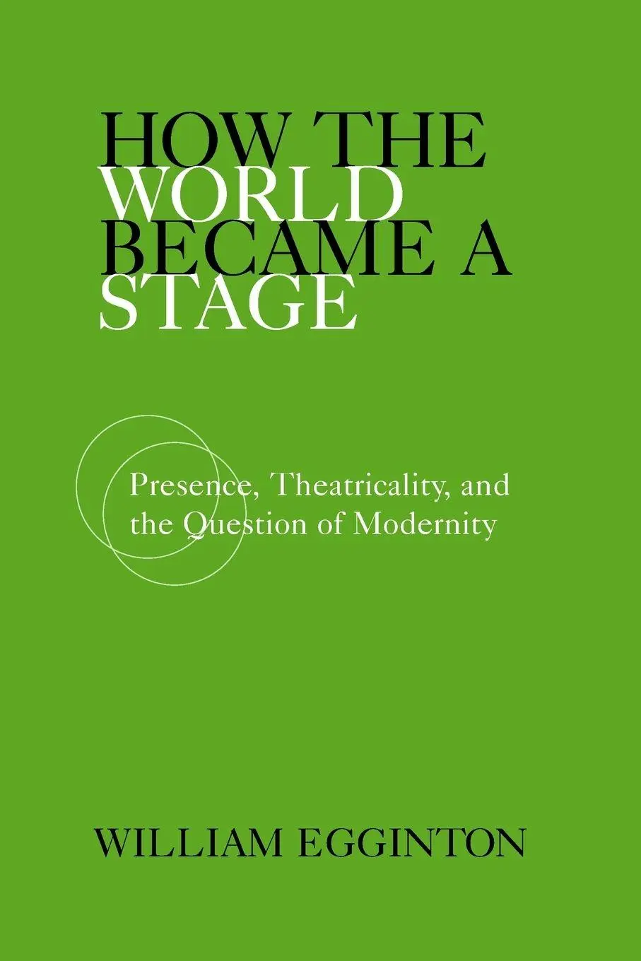 Cover: 9780791455463 | How the World Became a Stage | William Egginton | Taschenbuch | 2002