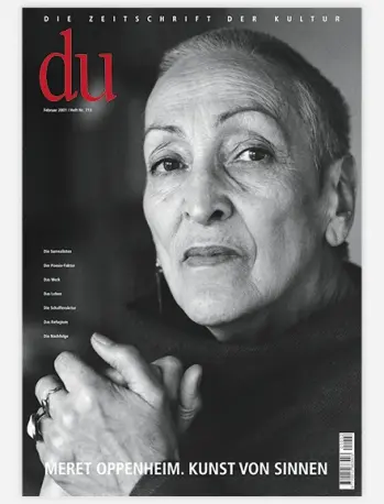 Cover: 9783908515463 | du - Zeitschrift für Kultur / Meret Oppenheim | Kartoniert | Deutsch