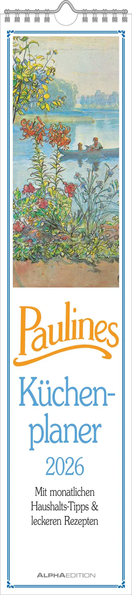 Cover: 4069095005563 | Paulines Küchenplaner 2026 - Streifenplaner - Wandplaner -...