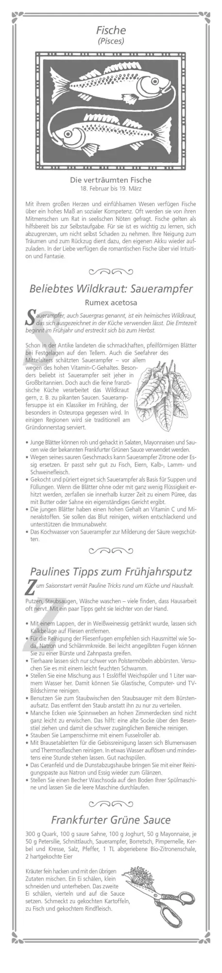 Bild: 4069095005563 | Paulines Küchenplaner 2026 - Streifenplaner - Wandplaner -...