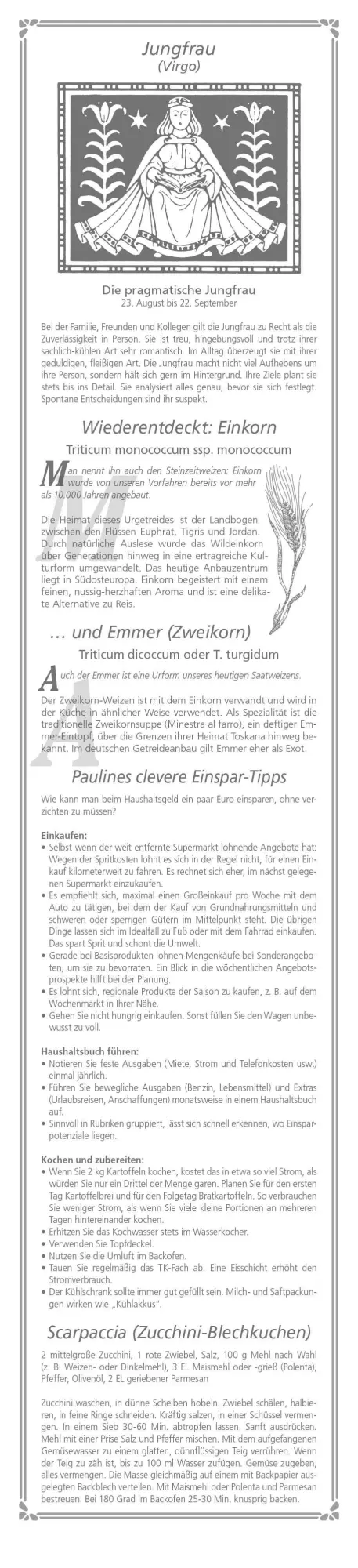 Bild: 4069095005563 | Paulines Küchenplaner 2026 - Streifenplaner - Wandplaner -...
