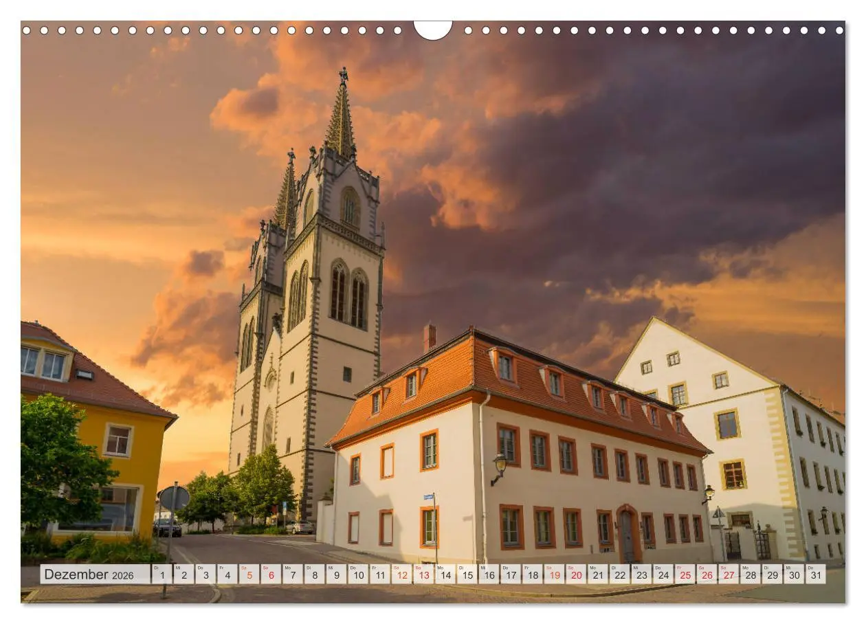 Bild: 9783457825563 | Oschatz Impressionen (Wandkalender 2026 DIN A3 quer), CALVENDO...
