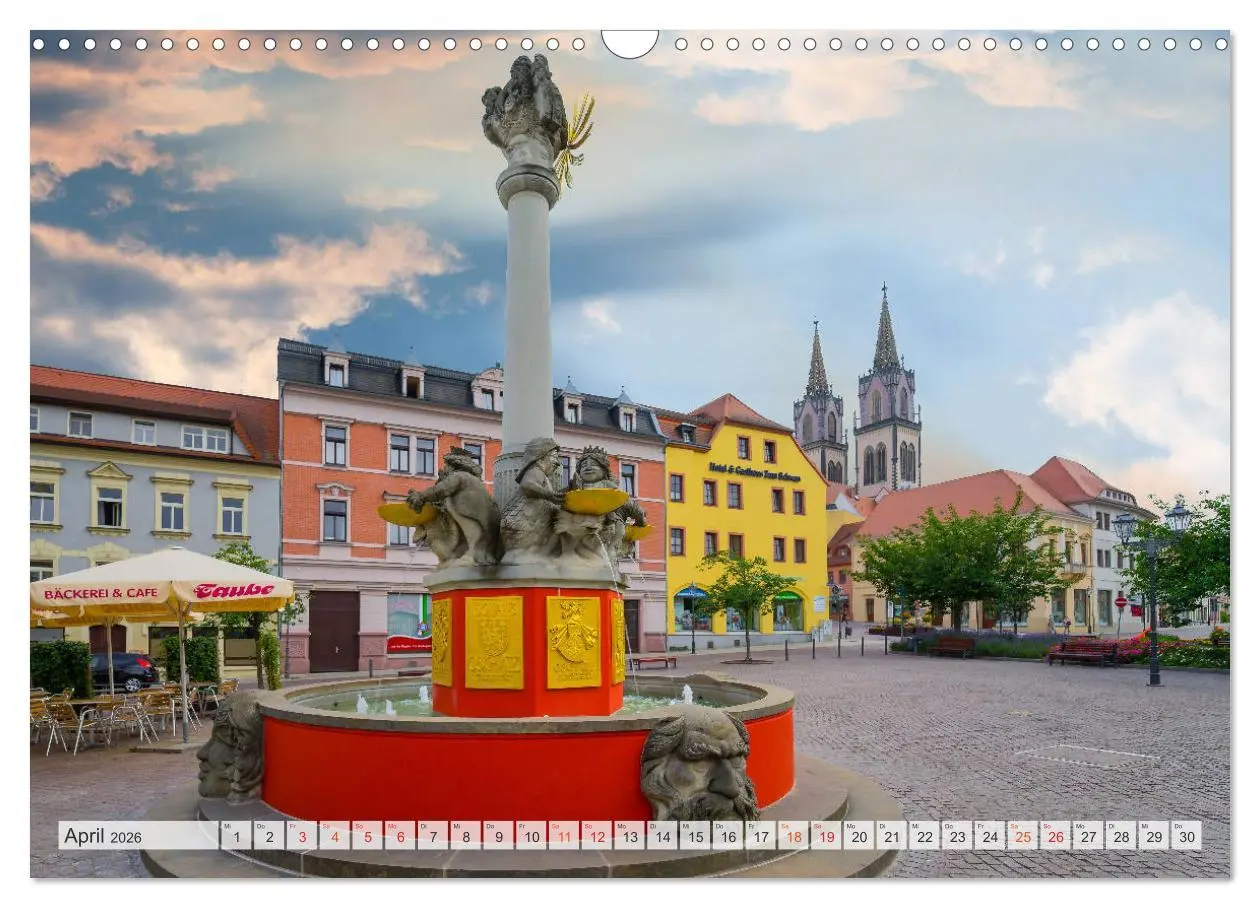 Bild: 9783457825563 | Oschatz Impressionen (Wandkalender 2026 DIN A3 quer), CALVENDO...