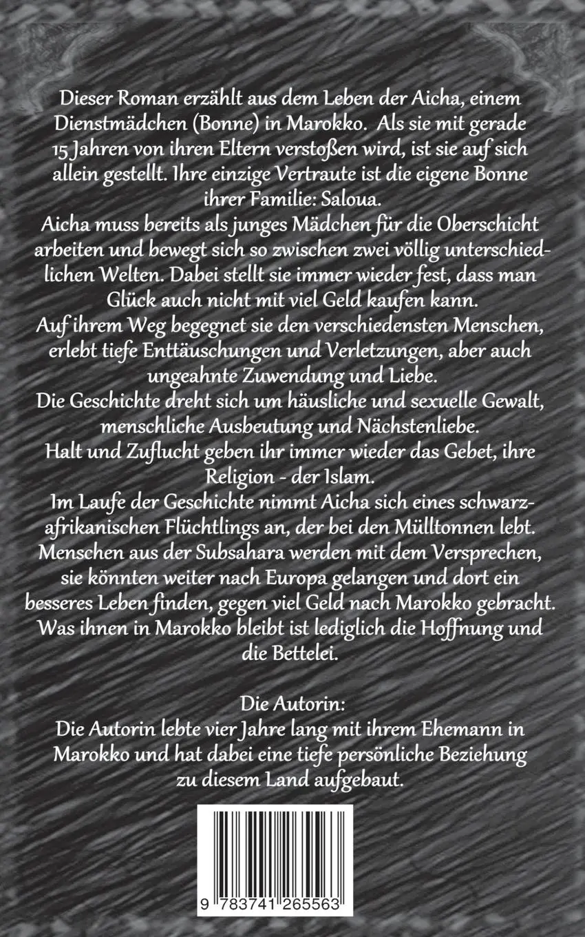 Rückseite: 9783741265563 | Eine Bonne namens Aicha | Anja Matz | Taschenbuch | Paperback | 208 S.