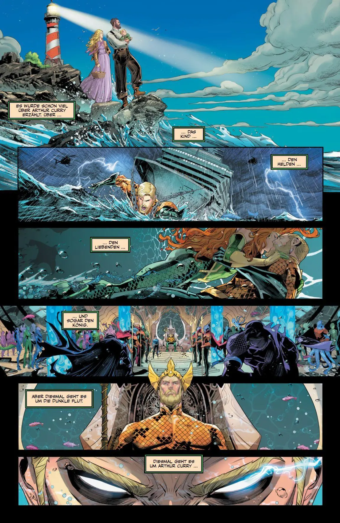 Bild: 9783741645563 | Aquaman | Bd. 1 (3. Serie): Die dunkle Flut | Jeremy Adams (u. a.)