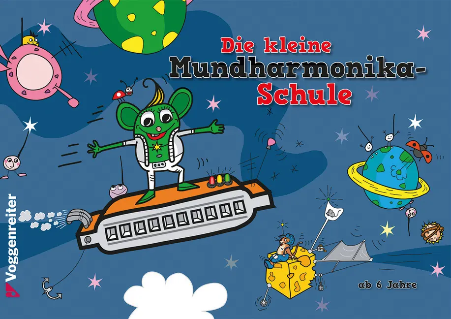 Bild: 9783802405563 | Das bunte Mundharmonika-Set | Mehrteiliges Produkt | Blisterverpackung