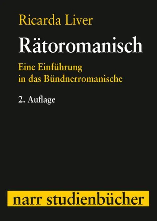 Cover: 9783823365563 | Rätoromanisch | Eine Einführung in das Bündnerromanische | Liver