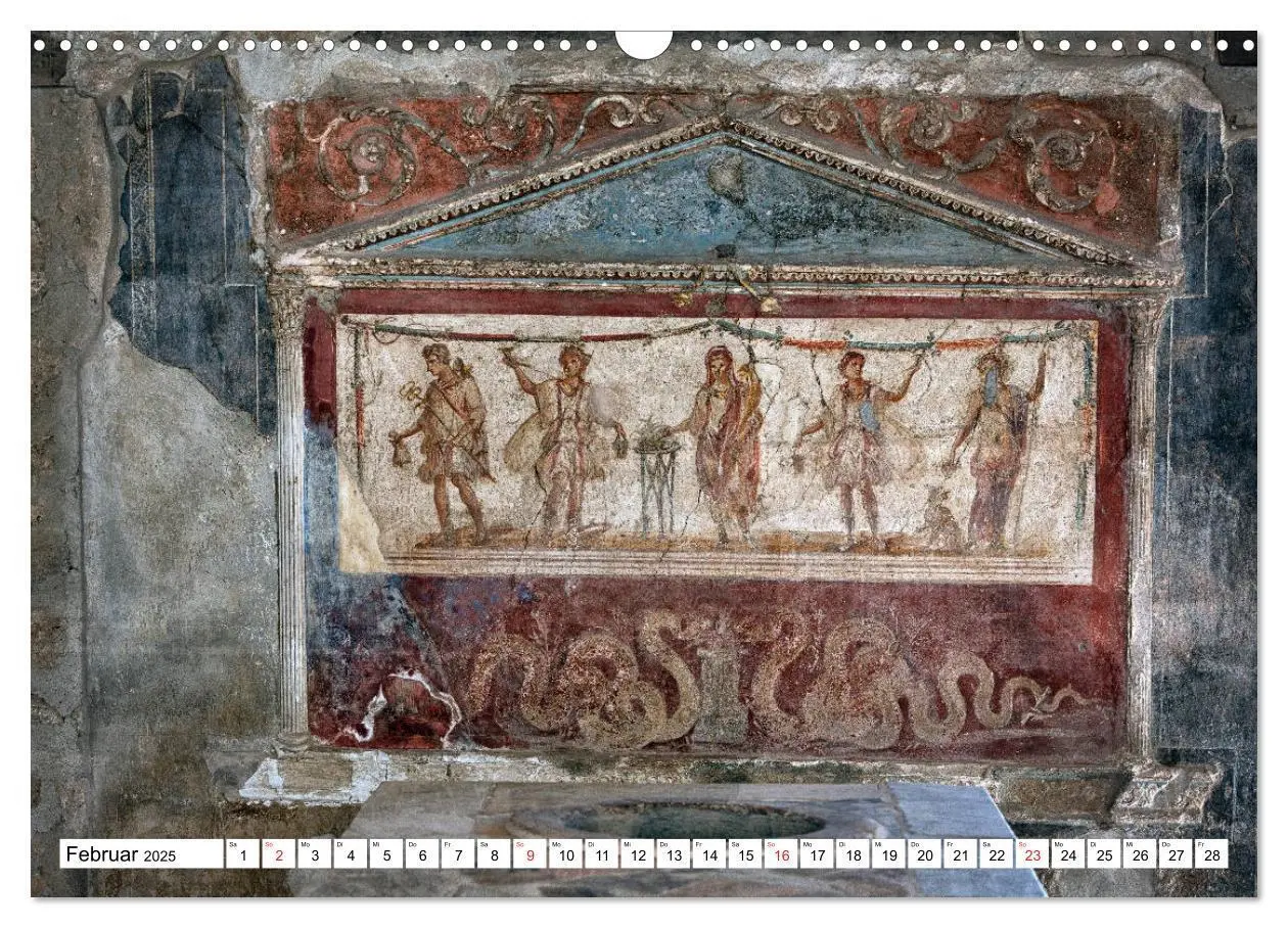 Bild: 9783435275663 | Versteinerte Stadt Pompeji (Wandkalender 2025 DIN A3 quer),...