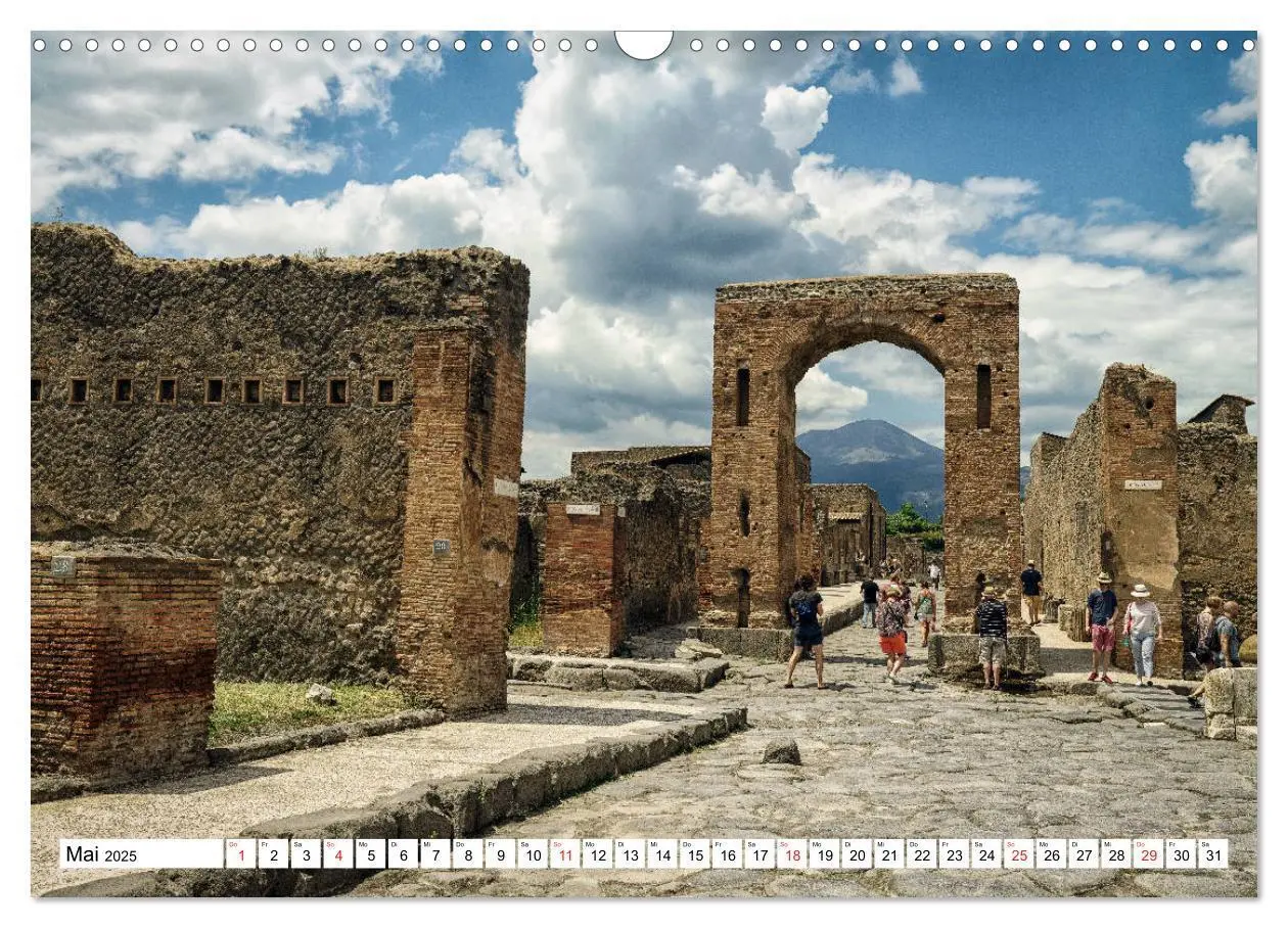 Bild: 9783435275663 | Versteinerte Stadt Pompeji (Wandkalender 2025 DIN A3 quer),...