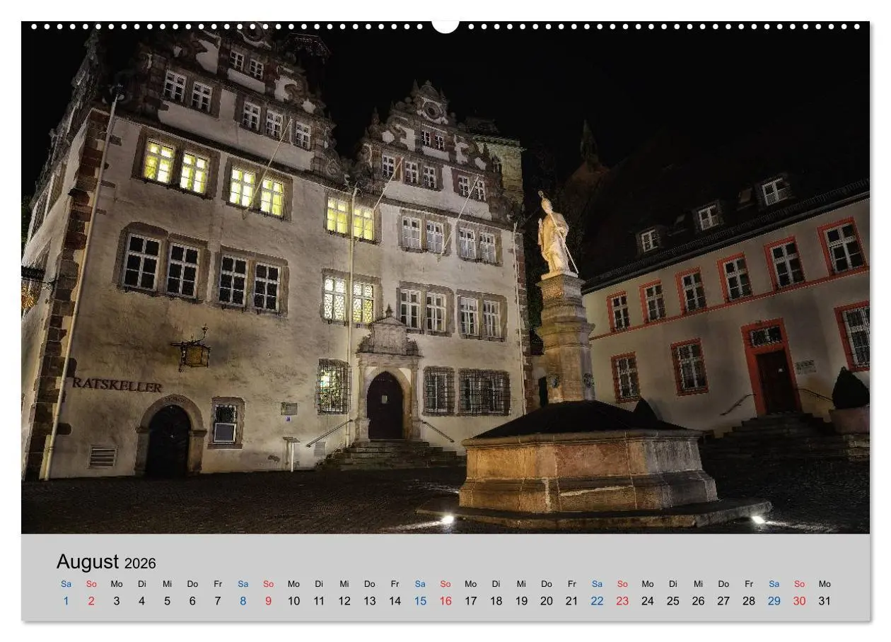Bild: 9783457985663 | Bad Hersfeld Inside (Wandkalender 2026 DIN A2 quer), CALVENDO...