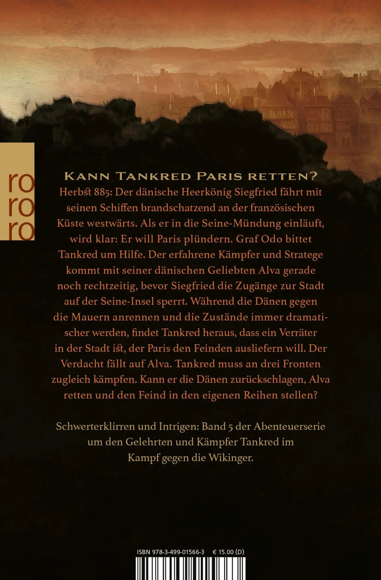 Rückseite: 9783499015663 | Tankred: Banner und Sturm | Historischer Roman | Michael Römling