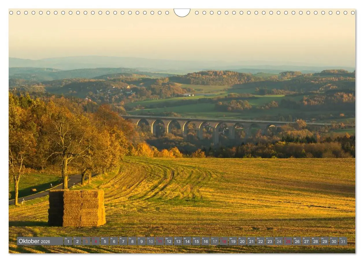 Bild: 9783516075663 | Vogtland - Impressionen (Wandkalender 2026 DIN A3 quer), CALVENDO...