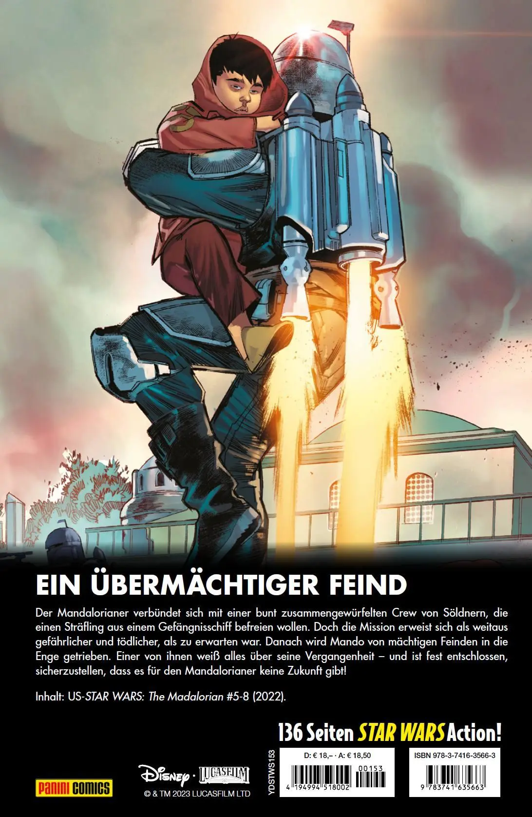 Rückseite: 9783741635663 | Star Wars Comics: The Mandalorian | Bd. 2: Der Mann unter dem Helm