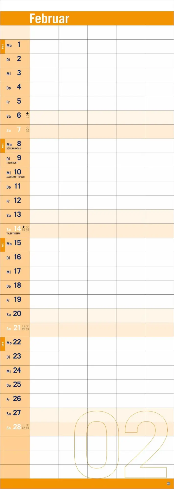 Bild: 9783756415663 | Allround-Familienplaner Vertical Kalender 2027 | Heye | Kalender