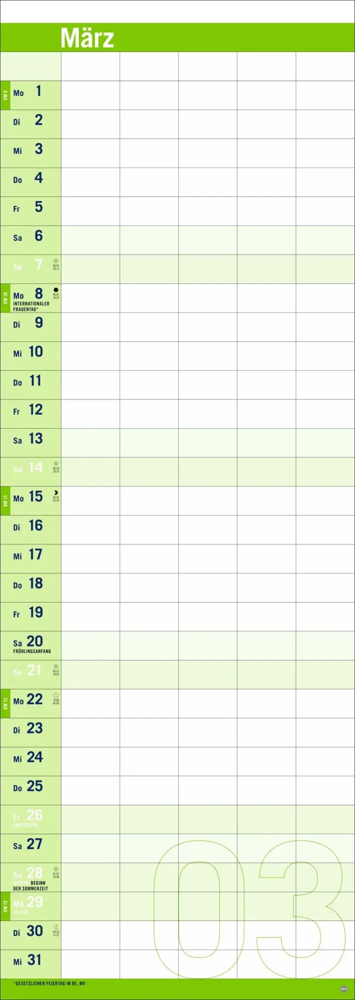Bild: 9783756415663 | Allround-Familienplaner Vertical Kalender 2027 | Heye | Kalender