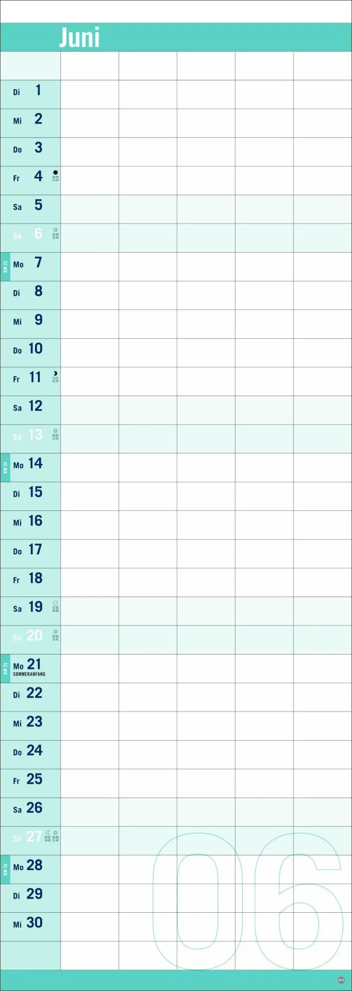 Bild: 9783756415663 | Allround-Familienplaner Vertical Kalender 2027 | Heye | Kalender