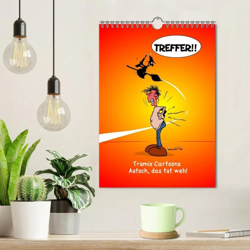Bild: 9783457045763 | Trumix Cartoons - Autsch, das tut weh! (Wandkalender 2025 DIN A4...