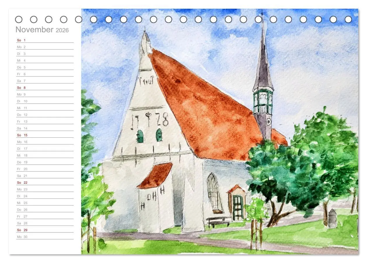 Bild: 9783457425763 | Büsum Aquarelle - Liebevolle Impressionen des beliebten Nordseebads...