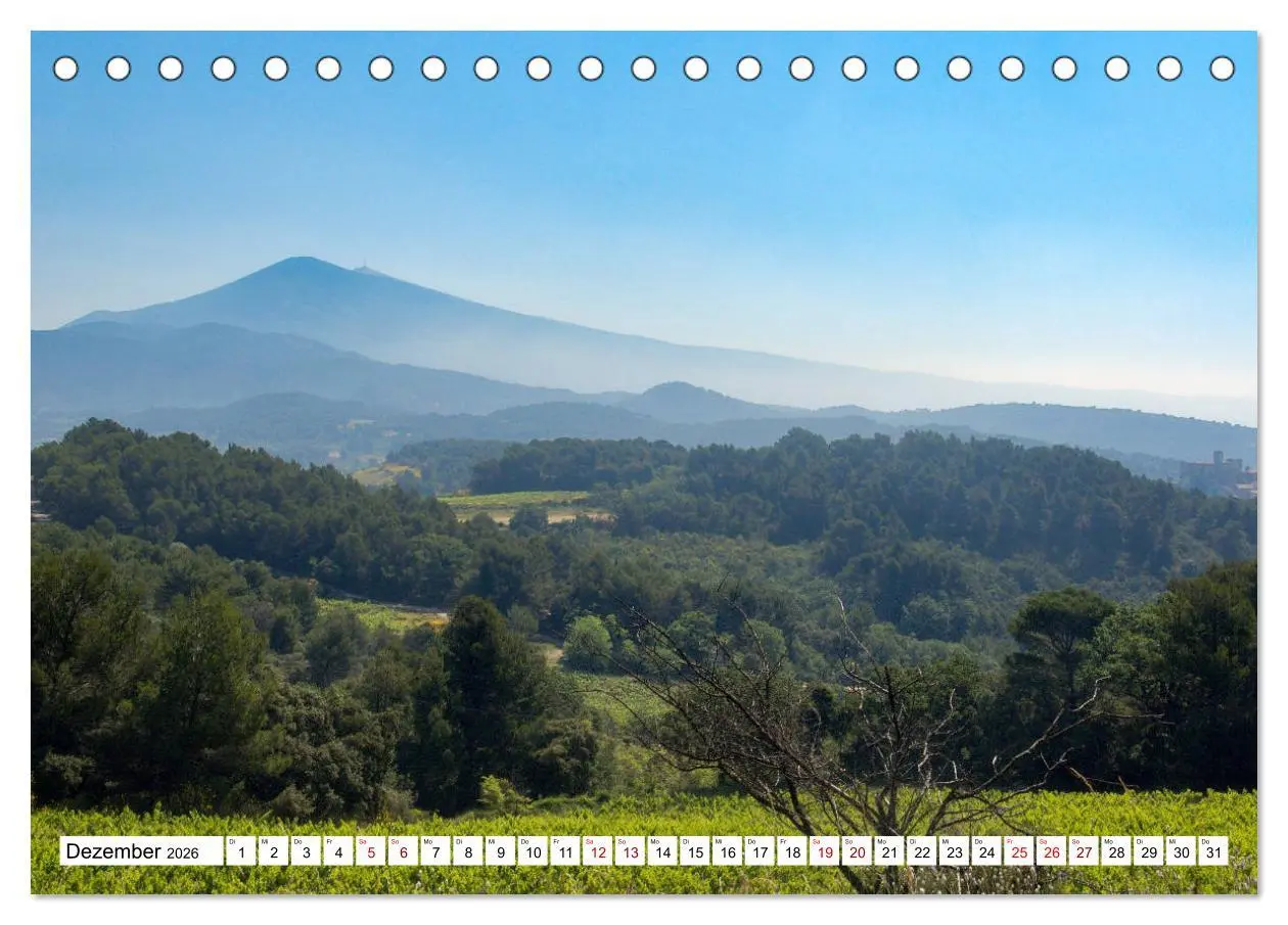 Bild: 9783457735763 | Mit dem Rennrad zum Mont Ventoux (Tischkalender 2026 DIN A5 quer),...