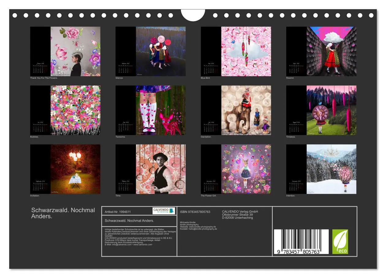 Bild: 9783457805763 | Schwarzwald. Nochmal Anders. (Wandkalender 2026 DIN A4 quer),...