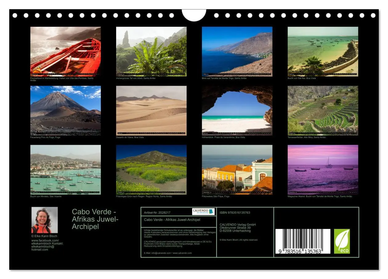 Bild: 9783516135763 | Cabo Verde - Afrikas Juwel-Archipel (Wandkalender 2026 DIN A4...
